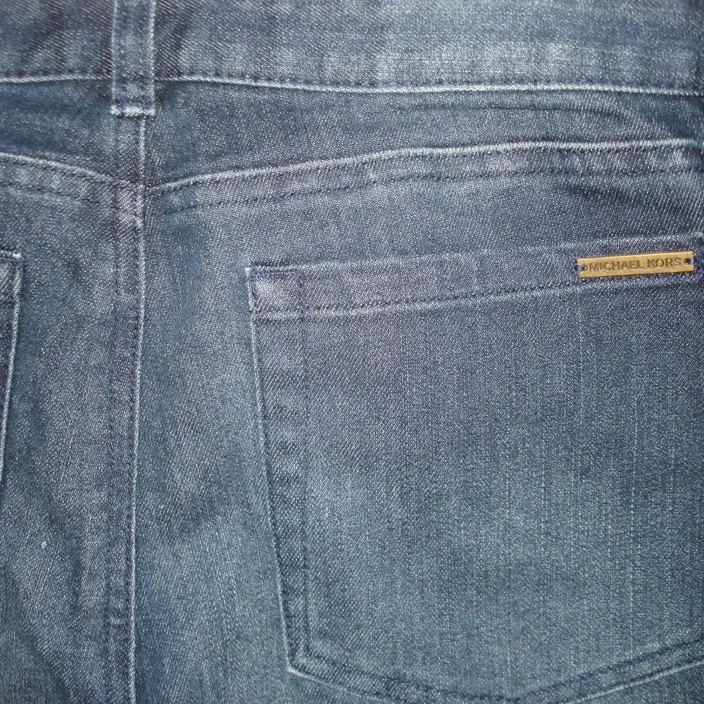Michael Kors Women’s Straight Leg Blue Jeans, Size 6